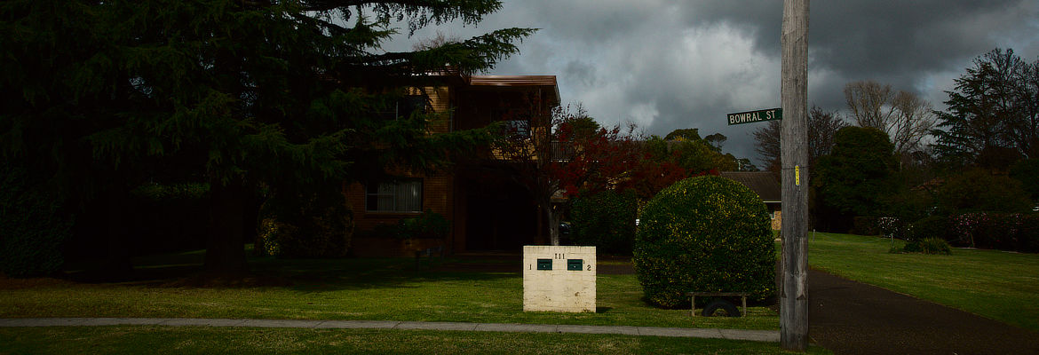 House frontage. Bowral Street, Bowral, NSW