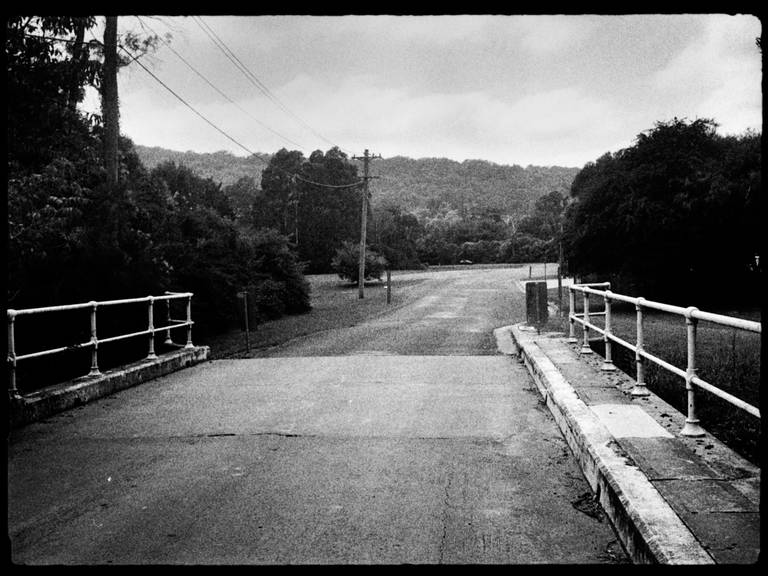 A grainy, unsharp BW image from various locations around Bowral.