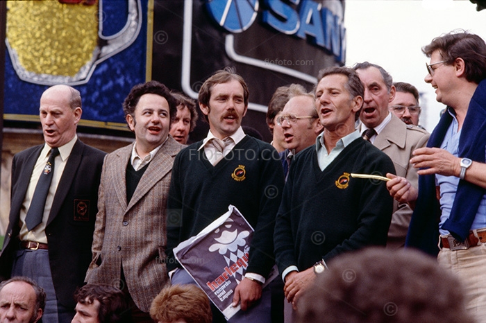 Risca Male Voice Choir. Piccadilly Circus London, 1980