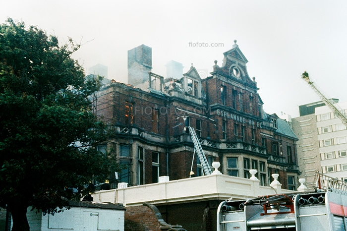 Esplanade Hotel Fire, Penarth, South Wales 1977