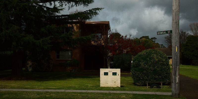 House frontage. Bowral Street, Bowral, NSW