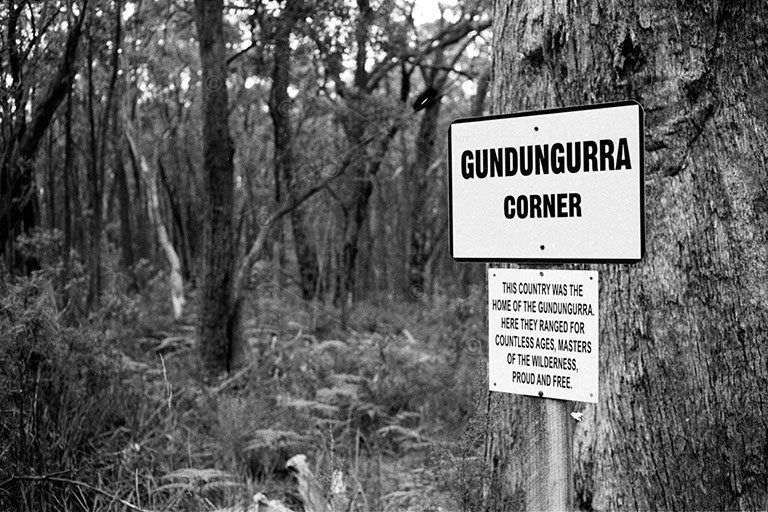 Information signage, Gibbergunyah Reserve, Bowral, NSW